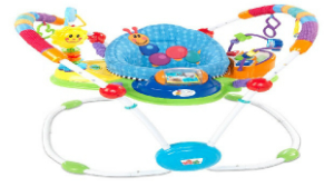 Rappel de jouets en forme de soleil fixés aux sièges sauteurs musicaux Baby Einstein