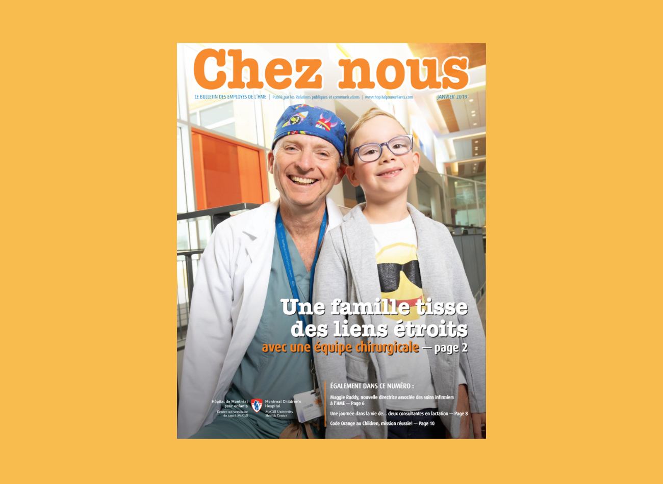 Chez nous – Janvier 2019