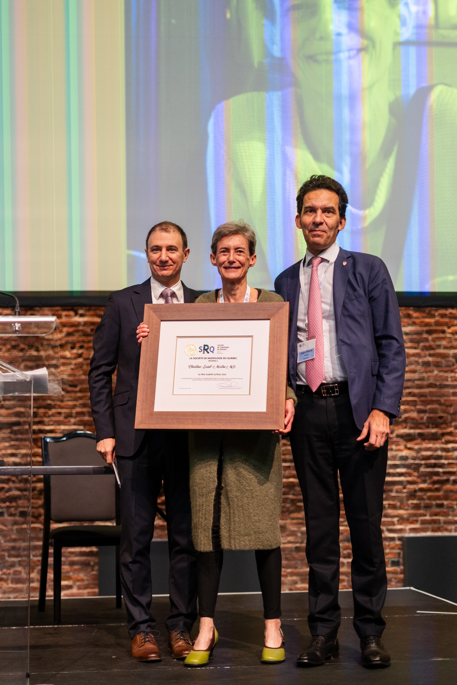 Bravo Dre Christine Saint-Martin, récipiendaire du Prix Albert-Jutras 2024 !