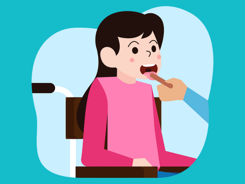 Maux de gorge et amygdalite